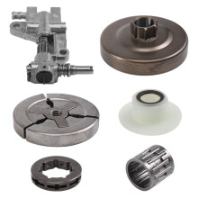 Tamburo Frizione Pignone per Cinese 4500 5200 5800 45Cc 52Cc 58Cc Kit Cuscinetti Ingranaggi un Vite Senza Fine Pompa Olio Motosega