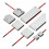 Array Fiber Optic Sensor Through- Probe Amplifier 12-24V  Matrix Optical Photoelectric  Sensor 5