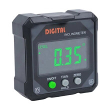 Digital Inclinometer with LCD Display Electronic Magnetic Digital Angle Finder 360-Degree Measurement Tool