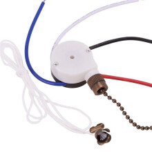 Ceiling Fan Kit 3 Speed 4 Wire, Fan Zipper Speed Control , ZE-208S Pull Wire with Rope Bronze