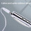 Pen MP3 Player USB Portable Music Player Multifunctional Student Writable Pen Player Silver 4