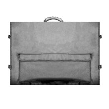 Monitor Carrying Case Computer Monitor Bag with Pockets Adjustable Travel Carrying Case for 24-27In Desktop Monitor,A