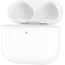 Custodia di ricarica con batteria integrata per AirPods di quarta generazione, custodia di ricarica wireless a ricarica rapida con design di