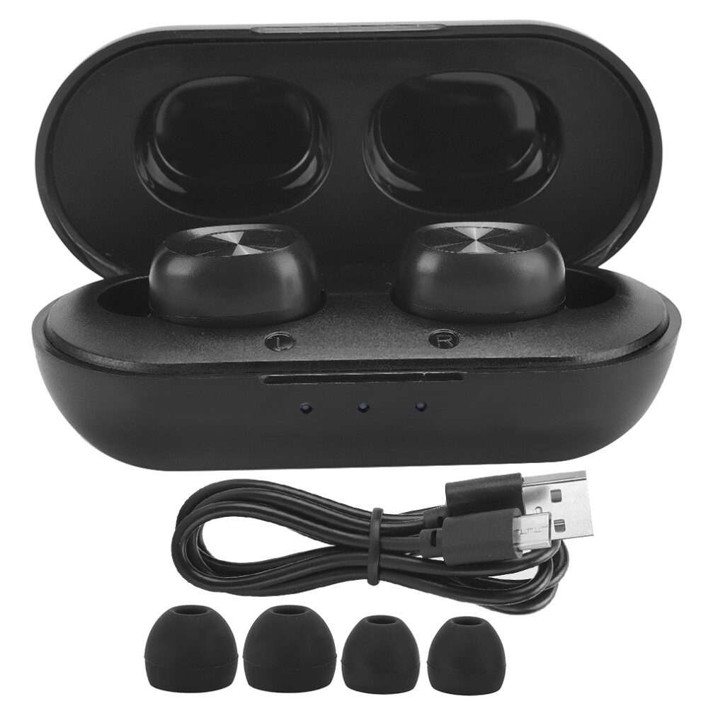 Deep Bass Sound Wireless Earbuds Touch Control Bluetooth 5.3 Weight Noise Cancelling Hd Call Stereo Quality Voice Assistant Compatible With Ios Light 9416038578199