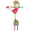 Weihnachtselfen-Gartenstecker, 1