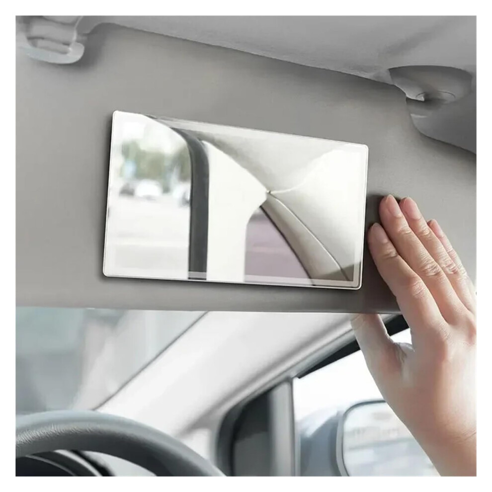 Hd Car Sun Visor Makeup Mirror With Wide Viewing Angle And Easy Suction Installation 9001264008413