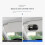 HD Car Sun Visor Makeup Mirror with Wide Viewing Angle and Easy Suction Installation 3