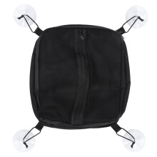 Bolsa de almacenamiento de malla elástica. Construcción resistente y duradera. Se adapta a la mayoría de los modelos de túneles planos. Con