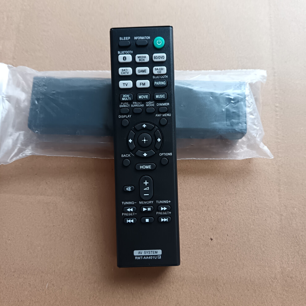 Rmt-Aa401u Replacement Remote Control Compatible For Sony Av Receiver Str-Dh190 Strdh190 Str-Dh590 Strdh590 Str-Dh790 Strdh790 6935161411522