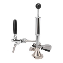 4-inch biertapkoppeling met soepele schenking, brede compatibiliteit voor diverse sociale evenementen, ergonomische handgreep, duurzaam roestvrij