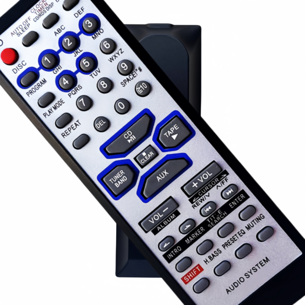 Remote Control For Panasonic Sa-Ak22 Sc-Ak22 Rak-Sc981wk Sa-Pm47 Sc-Pm47 Sa-Ak65 Mini Cd Stereo Component System 6935161407686