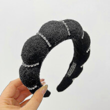 Face Wash Headband - Makeup Head Bands - Terry Cloth Hair Bands for Skin Care and Makeup Remover