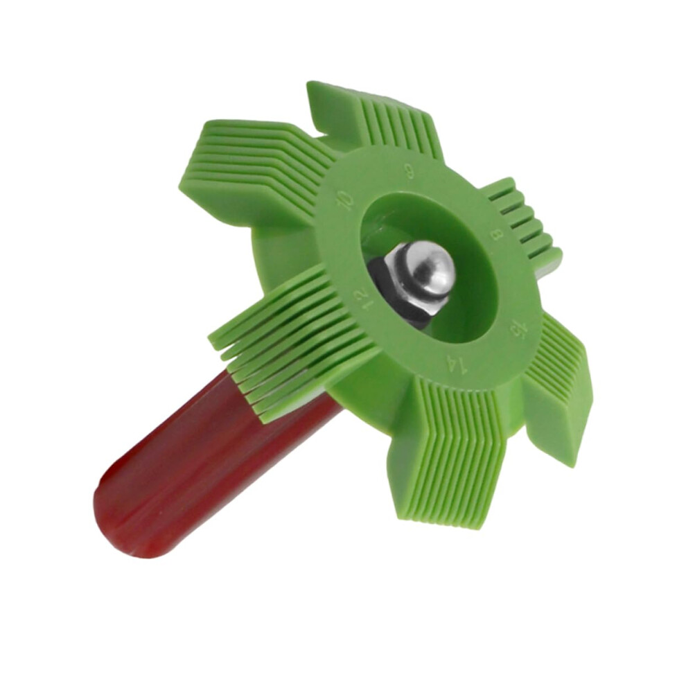 Radiator Fin Comb And Condenser Cleaning Brush Straightens Bent Fins Compatible With Most Vehicles 9001264009113