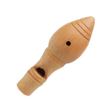 Bird Whistle 4.33Inch Wooden Bird Call Decoy With Ergonomic Design And Authentic Sound Simulation For Birdwatching