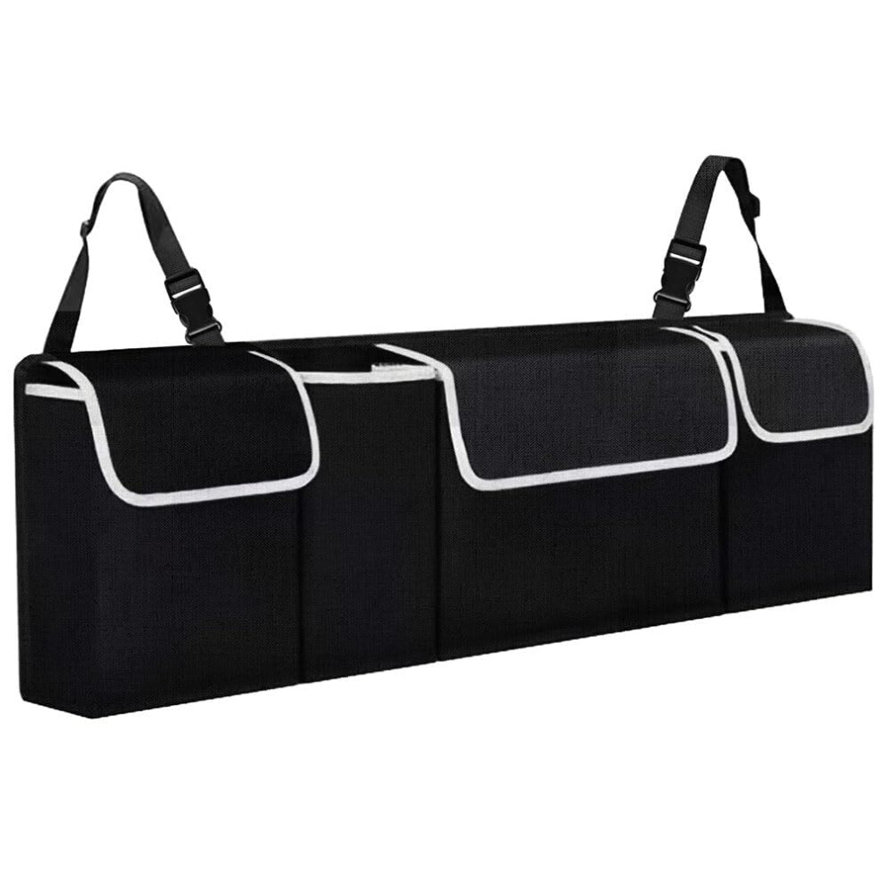 Waterproof Leather Car Trunk Organizer For Alfa Romeo 147, Multicompartment Nonslip Storage Box 9119770762702