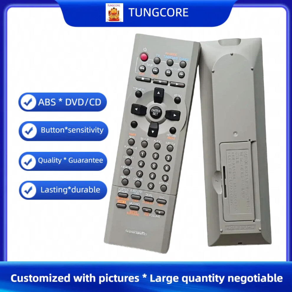 Oem Remote Control For Panasonic Sa-Pm41p Sc-Pm41 Sa-Pm41 Sa-Dt100e Sa-Dp1 Sc-Dp1 Sa-Dt100 Sc-Dt100 Cd Stereo Audio System 6935161411744