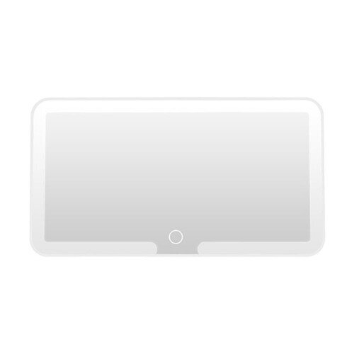 Car Vanity Mirror with Lights, Definition LED Sun Visor Makeup Mirror, Shatterproof White