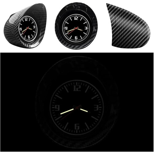 Precision Car Dashboard Clock with Backlight for SUV Interior Decor and Night Visibility 1
