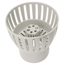 Fish Filter Accessory Pool Basket Strainer Leaf Collector Garden Filtration Tool PVC Sturdy Easy to Use