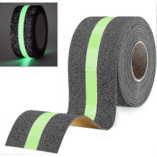 Glow In The Dark Anti-Slip Tape, High Traction Safety Adhesive for Indoor and Outdoor Stair Steps, (1pcs)