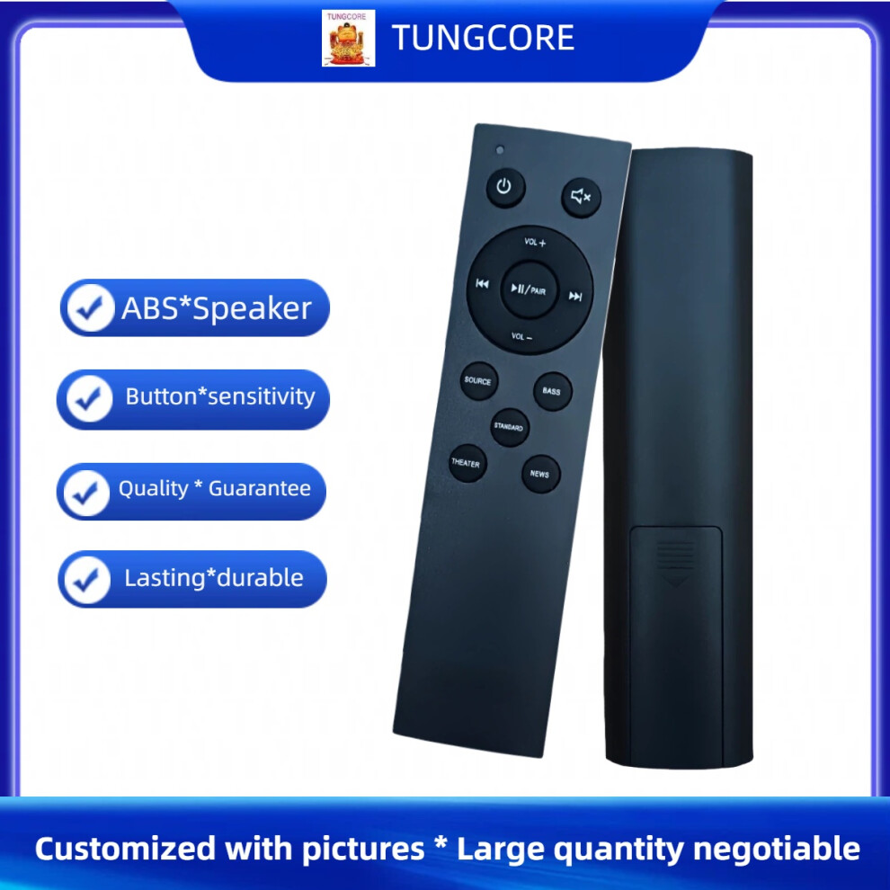 Ns-Htsb22 Replacement New Remote Control For Insignia System Speaker Ns-Hmsb20 Ns-Sb212 Ns-Sbar21f20 2.1 Channel Soundbar Audio 6935161411416
