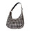 Elegant Stylish Large Capacity Half Moon Pattern Handbag with 2 Straps Free Size 1