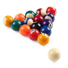 25mm / 38mm Children's Billiards Table Balls Set Small Pool Cue Balls Full Set
