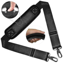 Universal Adjustable Shoulder Strap, 58 Durable Ventilated with Metal Swivel Hook for Luggage, Camera, and Travel Bags