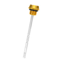 Universal Motorcycle Oil Level Gauge Aluminum Alloy Easy Install Precision Reading