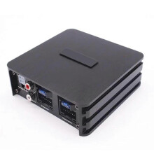 12V 4CH Power Amplifier RMS 4x60W Car Audio Lossless Upgrade Plug and Play for Large Screen Vehicles