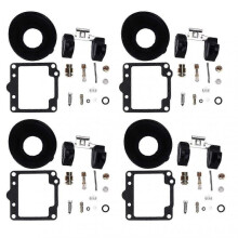 4set Motorcycle Carburetor Repair Kit Replacement for Compatible Models XS1100 1980-1981