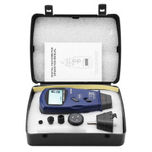 Digital Tachometer RPM Gauge Meter with Wide Range, Dual Contact and Non Contact Modes, Backlit Display