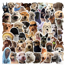 Adesivos divertidos e fofos de animais de estimação, pacote com 100 adesivos de cachorros de desenho animado para adolescentes e meninas que amam