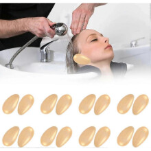 4 sets of Hairdressing Earmuffs, Gold Plastic Earmuffs, Salon Earmuffs, Hairdresser Earmuffs