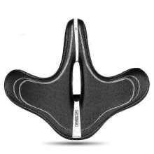 Comfortable Oversized Bicycle Saddle, Gel Seat for Men, Waterproof PU Abrasion Resistant