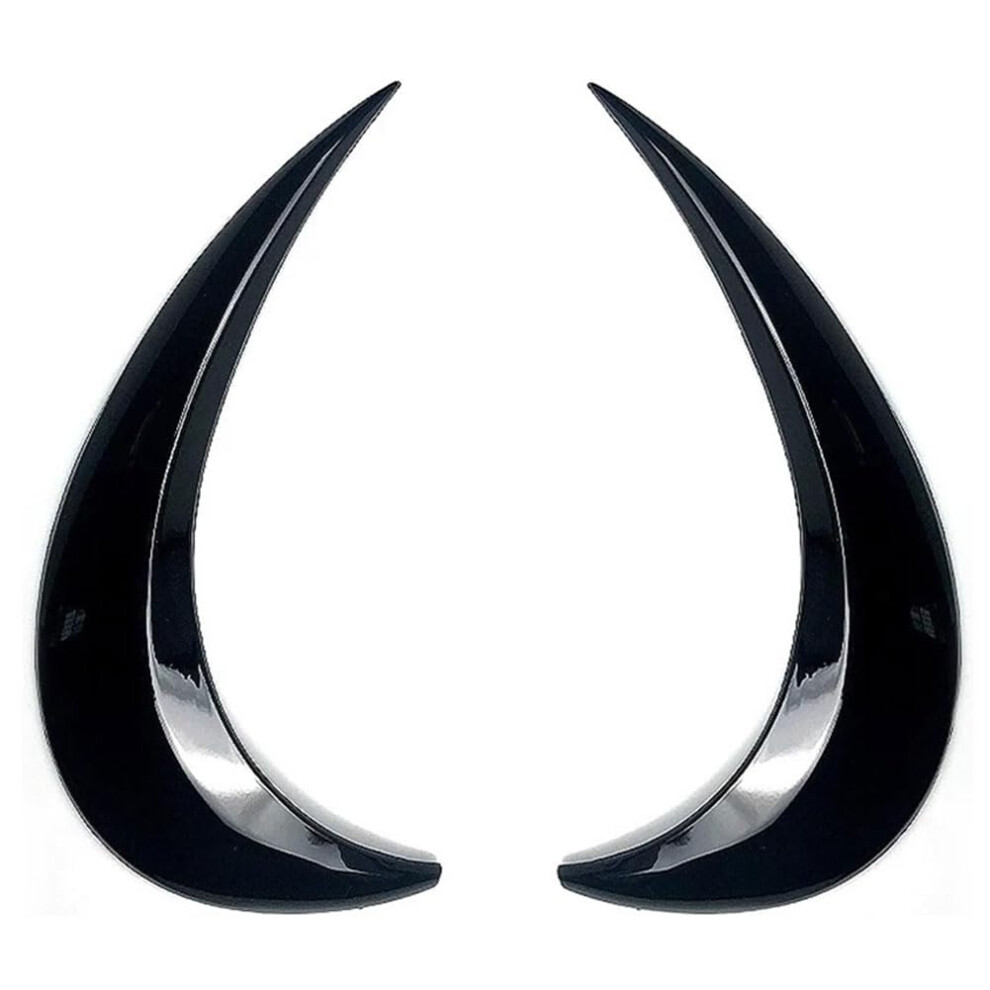 Gloss Headlight Eyelid Cover For Vw Beetle 20122018 Luxury Sporty Upgrade Trim Strip Black 9001264010225
