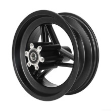 11 Inch 90/65-6.5 Front Wheel Hub with Disc Brakes for Electric Scooter, Compatible with 110/50-6.5 Tires