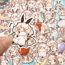 40 Cute Cartoon Moth Stickers for Cars, Phones, Water Bottles, Waterproof Journal Stickers