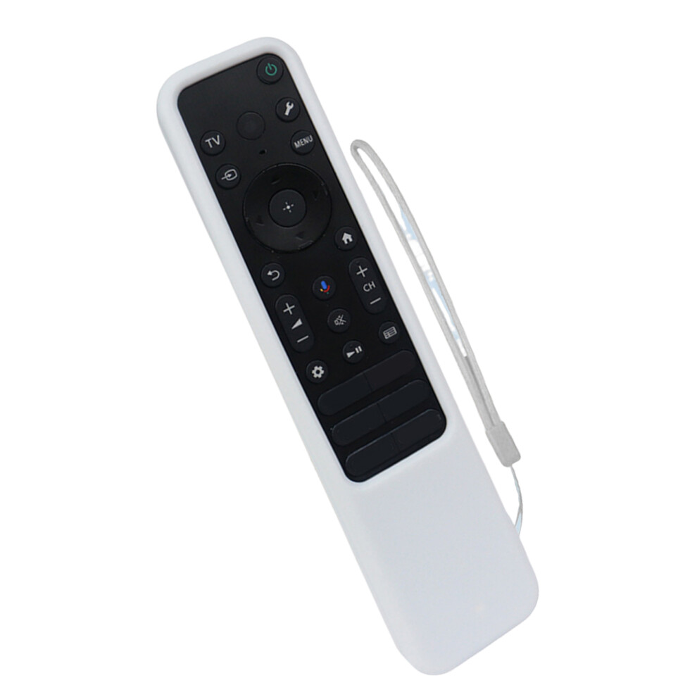 Shock Absorbent Silicone Remote Case Remote Control Cover- White 7709000248193