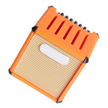 Portable 3D Printed Guitar Pick Container Plectrum-Orange