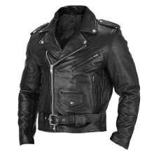 (XL, black) 2025 Oumas leather jacket spring and autumn men's jacket leather jacket PU