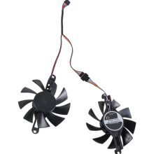80mm 4Pin Graphics Card Cooling Fan Replacement For RX580 2048 GPU Cooler Accessories High Performance Fan