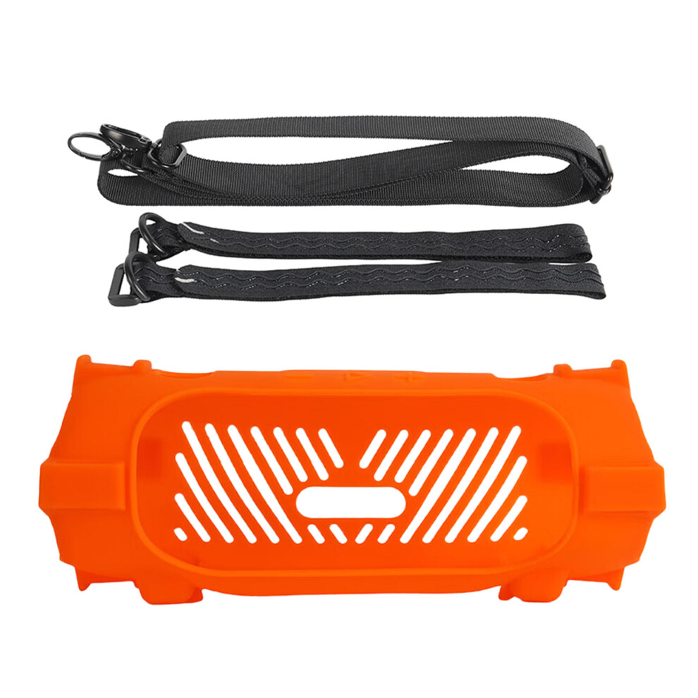 Durability Silicone Cover Case For Charge6 Speaker- Color Orange 7709000249718