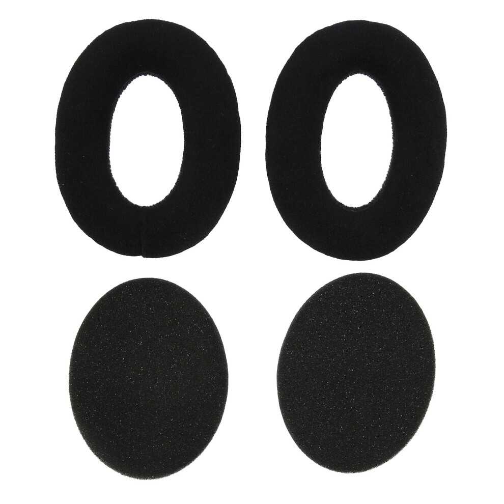 High-Density Foam Replacement Ear Pads For Sennheiser Hd595, Comfortable Fabric Cushions Compatible With Hd515 Hd518 Hd555 Hd558 Hd598 Headsets, Soft 9416038585098