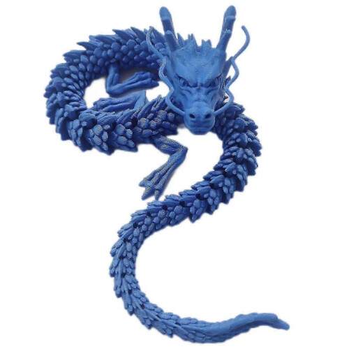 3D Printed Movable Articulated Dragon Creative Home Decoration Ornament