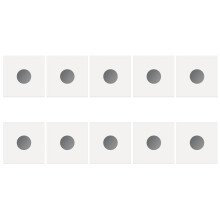 7/10/12 inch platenhoezen Kraftpapier en-10 inchfilm