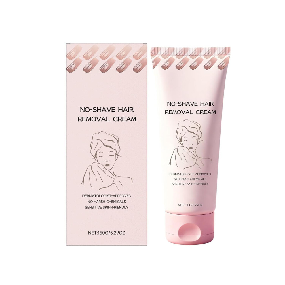 Cream Hair Removal For Sensitive Skin, 5Minute Gentle Depilatory For Women With Longlasting Smoothness
