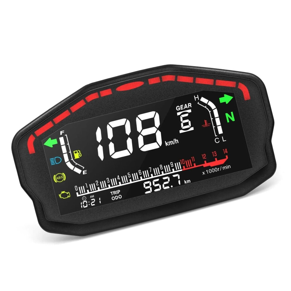 Motorcycle Digital Tachometer With Gps Speedometer And Odometer For Realtime Rpm Display 9426802846300