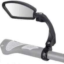 Adjustable HD Glass Lens Bicycle Rear View Mirror for Handlebar, Impact Resistant, 36