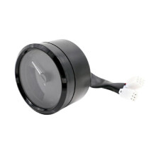 12V Universal Motorcycle Tachometer Speedometer with Odometer Fuel Gauge for Chopper Modification